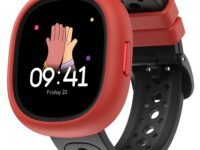 Noise Junior Champ 3 Smart Watch for Kids | 3-in-1 Look with 2 Switchable Bumpers, in-Built Learning Hub, Habit Builder, Exam & School Mode, SOS, 100+ Cloud Faces, Parental Control (Black Blaze)