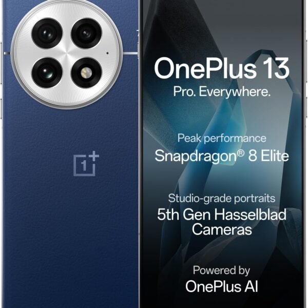 OnePlus 13 Dual-SIM 1TB ROM + 24GB RAM (GSM Only | No CDMA) Factory Unlocked 5G Smartphone (Arctic Dawn) - International Version