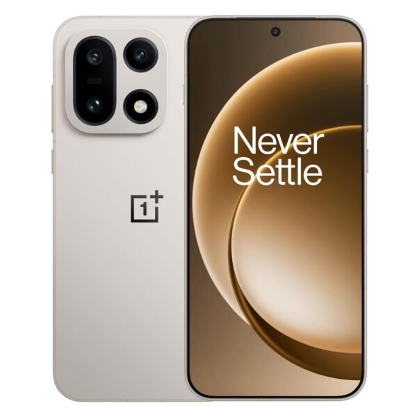 OnePlus 15 | 12GB+256GB | Sand Storm | India's First Snapdragon® 8 Elite Gen 5 | 7300mAh Battery | Personalised AI | Game-Changing 165Hz Display | Triple 50MP Camera with 4K 120fps Dolby Vision