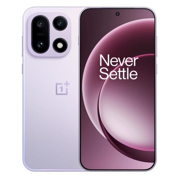 OnePlus 15 | 12GB+256GB | Ultra Violet | India's First Snapdragon® 8 Elite Gen 5 | 7300mAh Battery | Personalised AI | Game-Changing 165Hz Display | Triple 50MP Camera with 4K 120fps Dolby Vision