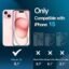 OpenTech® Military-Grade Gorilla Tempered Glass Screen Protector Compatible for iPhone 15 / iPhone 16 with Edge to Edge Coverage - Case Friendly, Anti Scratch and Bubble free installation kit