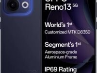 Oppo Reno13 (Luminous Blue, 8GB + 128GB)-Without Offer