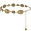 PALAY® Waist Belt for Women Metal Concho Hip Belt for women Saree Waist Belt Adjustable Boho Western Fashion Saree Belt Chain Belts for Dresses, Jeans, Skirts