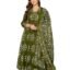 PARTHVI Women's Pure Cotton Block Printed Ethnic Wear Kurta & Palazzo Pants & Dupatta Set