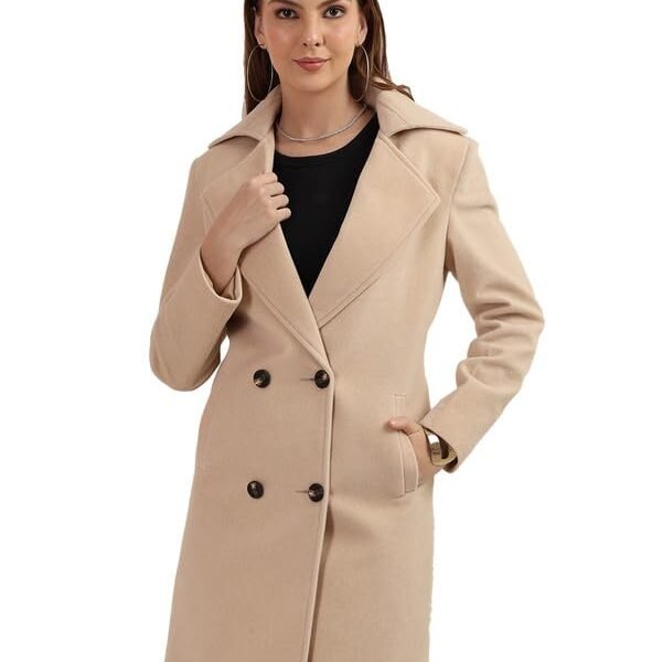 PLAGG Women Winter Long Length Overcoat