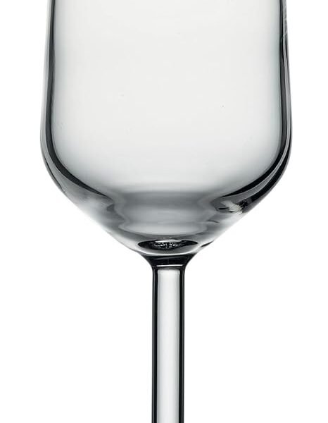 Pasabahce Allegra Wine/Liquor Stem Glass 195cc 2 Pcs Set (Champagne Flute), Transparent