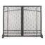 Pleasant Hearth Amherst Fireplace Screen, Iron Black