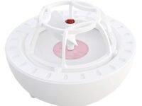 Portable Sink Ultrasonic Cleaner Dishwasher USB Auto Washing Red
