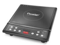 Prestige IRIS ECO 1200 W Induction Cooktop with automatic voltage regulator |Indian Menu option|Power Saver|Timer with User Pre-Set|1 year warranty|Black
