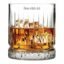 PrimeWorld Timeless European Crystal Whiskey Glasses Set of 6 pcs- 300 ml Bar Glass for Drinking Bourbon, Whisky, Scotch, Cocktails, Cognac- Old Fashioned Cocktail Tumblers