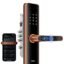Qubo Smart Door Lock Ultra (Wi-Fi) from Hero Group | Remote App Unlock | 5 Bolts | Tamper Alerts | App Control| 7-Way Unlocking | Fingerprint| PIN | OTP | RFID Card | Mechanical Key | 3 Year Warranty