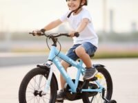 R for Rabbit Vroom Bicycle for Kids Cycle for 4 to 7 Years Boys & Girls 16T Inches | Training Wheels| 90% Installed (Lake Blue)