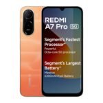 REDMI A7 Pro 5G (Sunset Orange, 4GB RAM, 64GB Storage) | Segment's Fastest Processor | Segment's Largest Battery | Segment's Largest & Smoothest 6.9in 120Hz Display