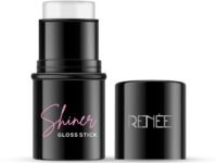 RENEE Shiner Face Gloss Stick | Gives Instant Glossy Shine | Hydrates & Moisturizes | Non-Sticky | Lightweight Formula | Offers Soft Skin | Enriched with Vitamin E, Sunflower Seed & Coconut Oil | 5gm