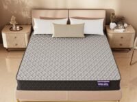 RESTOFIT Orthopedic Dual Comfort Double Size Mattress 75x48x6 Inches | Medium Firm 6-Inch HR Foam Mattress for Back Support | Premium Cotton | 7-Year Warranty | Vacuum Packed Roll | Sleep well Comfort