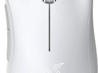 Razer DeathAdder Essential White Edition - 6400 DPI Ergonomic Wired Gaming Mouse - RZ01-03850200-R3M1