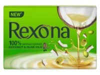 Rexona Coconut and Olive Oil Soap For Silky Smooth Skin(4 * 100g),Pack of 4