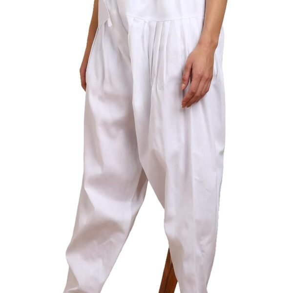SHREEJI One Side Pocket Cotton Semi Patiala Salwar Free Size Fit up to XXL