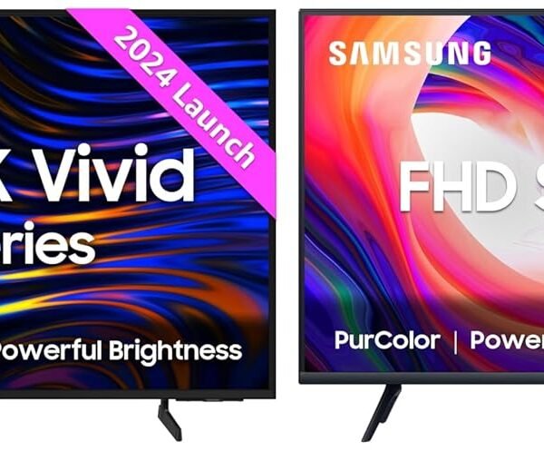 Samsung 108 cm (43 inches) D Series Crystal 4K Vivid Ultra HD Smart LED TV UA43DUE70BKLXL (Black) 108 cm (43 inches) Full HD Smart LED TV UA43T5450AKXXL (Black)