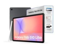 Samsung Galaxy Tab S10 Lite with AI [Smartchoice], S Pen in-Box, 27.7 cm (10.9 Inch) Display, Object Eraser, 90Hz Refresh Rate, IP42 Rating, 6GB RAM, 128GB Storage, Wi-Fi + 5G Tablet, Gray