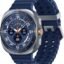 Samsung Galaxy Watch Ultra 2025 (47mm, LTE, Titanium Blue)| Upto 100h Battery| 3nm Processor| Dual GPS| Quick Button/Siren| Sapphire Glass| 10ATM and IP68| BP and ECG Monitor| Energy Score and Ages
