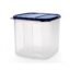 Signoraware Modular BPA Free Plastic Square Container | Dishwasher Safe | Airtight & LeakProof | Kitchen Storage | Preserve Freshness| Ideal for sugar, Rice, Atta & Grains Keeper (4.5Ltr | ModBlue)