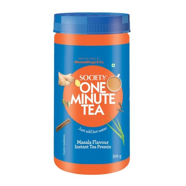 Society Tea Society OMT Masala Instant Tea Premix 500G Jar