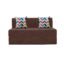 Sofa Cums Bed for Home | Two Seater | Sofa Bed 4X6 Feet, Foldable Sofa Bed for Living Room - Jute Fabric - Brown