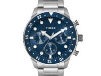 TIMEX Analog Watch for Man with Round Dial & Water Resistant Men's Wrist Watches