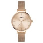 TIMEX Analog Watch for Women with Round Dial & Water Resistant Women's Wrist Watches