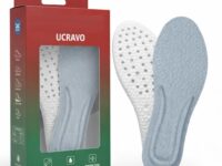 UCRAVO Memory Foam Shoe Insoles for Men & Women Soft Cushion Shock Absorbing Height Increasing Sports Breathable Orthopedic Arch Support Inserts Cuttable Comfort Pads for Running,Walking, Daily Shoes