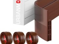 URBANMONK 3-Pack Silicon Door Bottom Sealing Strip Rubber | Under Door Gap Filler Strip Rubber | Doors Gap Sealing Strip, Doors Sealer from Cockroach, Insect, Bugs, Door Seal Strip Air & Dust 39 Inch
