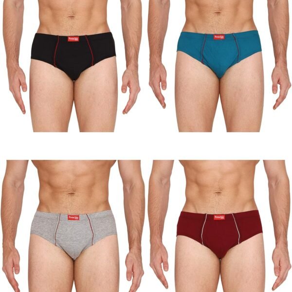 VIP Men's Cotton Brief (Pack of 4)