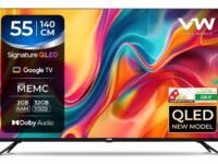 VW 140 cm (55 inches) Pro Series 4K Ultra HD Smart QLED Google TV VW55GQ2