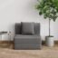 Wakefit Flipper Sofa Cum Bed - One Seater (6'x2.5') Feet- WarpKnit Grey