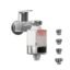 WaterScience Tap and Shower Filter For Hard Water | Water Softener For Bathroom | with Set of Metal Adaptors