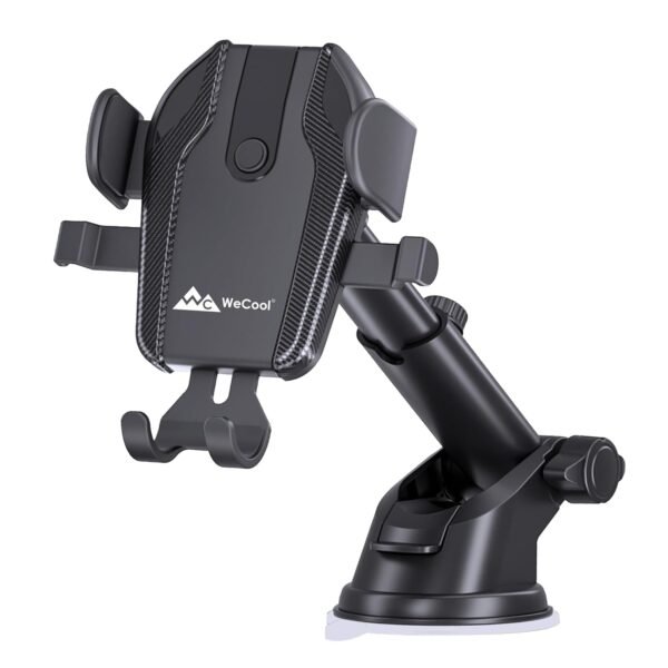WeCool C1 360° Rotatable car Mobile Holder for Dashboard,Windshield, Adjustable Height and View Angle,Compatible with All Smartphones