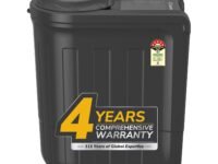 Whirlpool 7.0 Kg 5 Star MAGIC CLEAN Semi-Automatic Top Loading Washing Machine (MAGIC CLEAN RYL SRS 7.0 GREY DAZZLE (5YR), 4 Year Comprehensive Warranty, 1400 RPM Motor, 5 Year Motor Warranty)