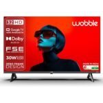 Wobble 80.01 cm (32 inches) K Series HD Smart Google LED TV WB32HDAGU2841D25