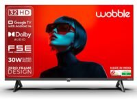 Wobble 80.01 cm (32 inches) K Series HD Smart Google LED TV WB32HDAGU2841D25