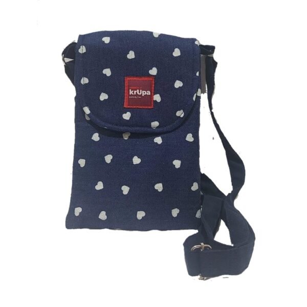 Women and Girl's Mobile Phone Cross Body Sling Bag, Multipurpose Mobile Pouch for all Smartphones upto 7 Inches (Multicolour) With Detachable Strap