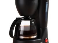 Wonderchef Swift Brew Coffee Machine for Home | 650W | Brew 6 Cups at a Time | Anti-Drip System | Keep Warm Plate | Borosilicate Glass Carafe | Compact Design | 2-Year Warranty