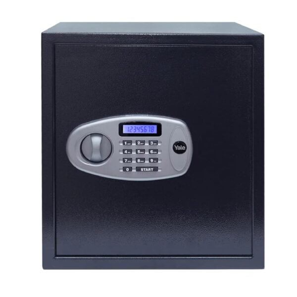 Yale YSS/390/DB2 Digital Safe Locker for Home & Office | 41 Litre | Electronic Keypad with PIN Code | Manual Key | Intrusion Alarm |1 Year Warranty| Black