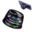 Yaslayp Multifunctional G200 Magnetic Bluetooth Speaker with RGB Light,Wireless Waterproof Magnetic Speaker for Phones,Tablets,Laptops and Switch,6-7H Playtime(Black-1PC)