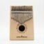 amiciSound 17-Key Kalimba Thumb Piano | Maple + Walnut Dual-Tone Wood Body for Melodious, Warm Sound | Wedge Design | Beginner-Friendly Musical Instrument with Soft Touch Keys | Made in India