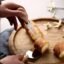 kunya® 4 PCS Cheese Knife Set, Premium Stainless Steel Cheese Slicer and Cutter Collection with Wooden Handle (Design 1)