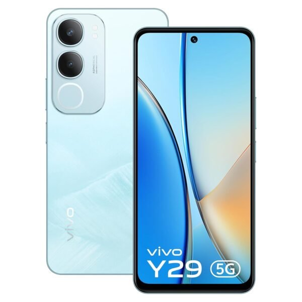 vivo Y29 5G (Glacier Blue, 6GB RAM, 128GB Storage)