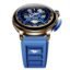 GOBOULT Mustang Racer Smart Watch 1.43'' AMOLED Display, Rotating Bezel, BT Calling, 150+Watchfaces, 500 Nits Brightness, AI Voice Assistant, SpO2 Monitoring, 120+ Sports Mode (Apex Blue)