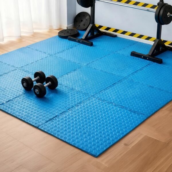 Amazon Basics Interlocking Puzzle Exercise Mat | EVA Foam |Suitable for Floor Protection