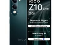 iQOO Z10 Lite 5G (Cyber Green 2026, 4GB RAM, 64GB Storage)